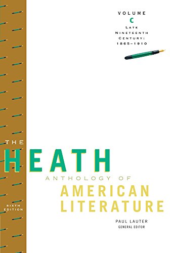 9780547207827: The Heath Anthology of American Literature 3 Volume Set: Volumes C, D, & E
