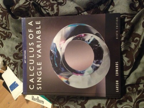 Stock image for Calculus of a Single Variable, 9th Edition for sale by SecondSale