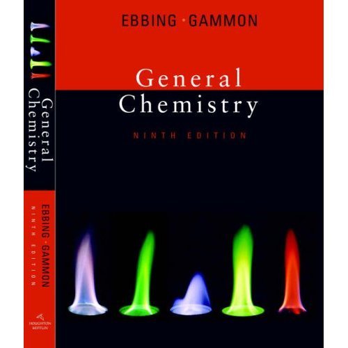 9780547213521: General Chemistry Ninth Edition by Darrell D. Ebbing (2009-08-01)