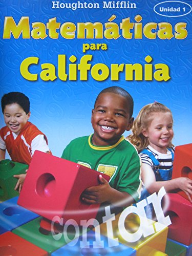 Imagen de archivo de Houghton Mifflin Math Spanish: Student Edition Multi-Volume Set Level K 2009 (Spanish Edition) ; 9780547214559 ; 0547214553 a la venta por APlus Textbooks