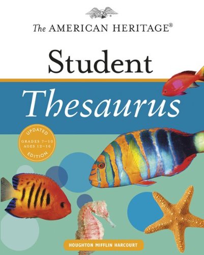 Stock image for The American Heritage Student Thesaurus for sale by Once Upon A Time Books