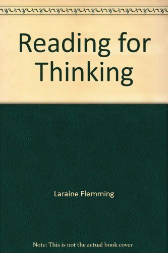 9780547216263: Reading for Thinking [Paperback] by