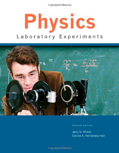9780547227481: Physics Laboratory Experiments