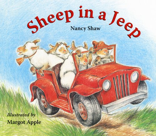 9780547237756: Sheep in a Jeep Lap-sized Board Book