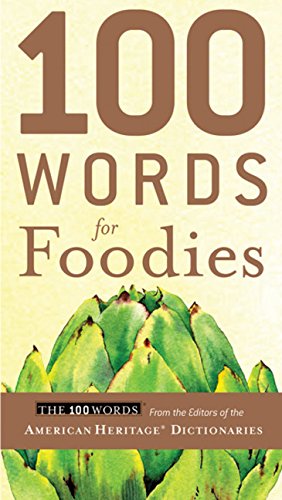 Imagen de archivo de 100 Words for Foodies a la venta por Save With Sam