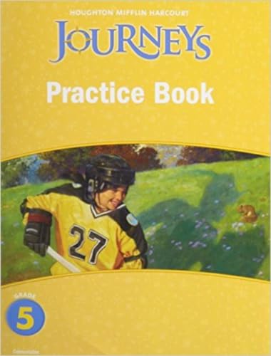 Imagen de archivo de Practice Book Consumable Grade 5 (Houghton Mifflin Journeys) a la venta por Ergodebooks