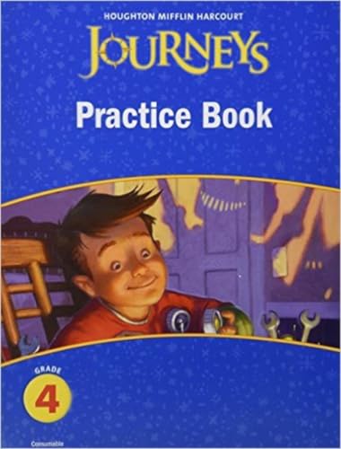 Imagen de archivo de Practice Book Consumable Grade 4 (Hmr Journeys/Medallions/portals 2010-12) a la venta por ZBK Books