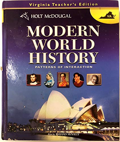 Beispielbild fr Modern World History: Patterns of Interaction, Virginia Teacher's Edition zum Verkauf von Riverby Books