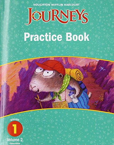 Imagen de archivo de Journeys Practice Book Grade 1: 2 a la venta por Ergodebooks