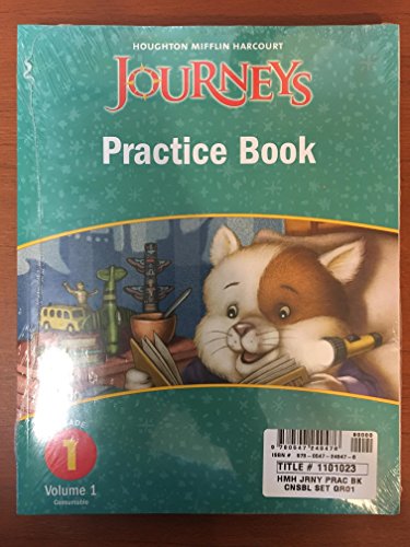 Stock image for Practice Book Consumable Collection Grade 1 (Journeys) for sale by HPB-Red