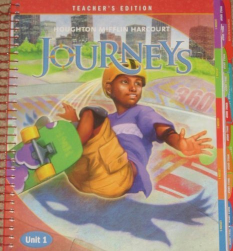 Stock image for Journeys, Teacher's Edition, Unit 1, Grade 6 for sale by St Vincent de Paul of Lane County