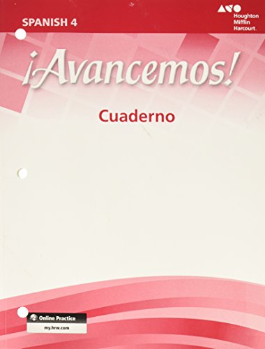 Beispielbild fr avancemos!: Cuaderno Student Edition Level 4 (Spanish Edition) zum Verkauf von Orion Tech