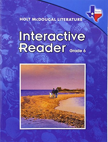 Beispielbild fr Holt McDougal Literature: Interactive Reader Grade 6 zum Verkauf von HPB-Diamond