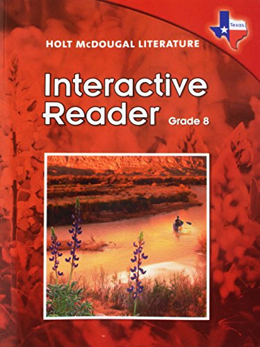 Imagen de archivo de Holt McDougal Literature: Interactive Reader Grade 8 a la venta por Half Price Books Inc.