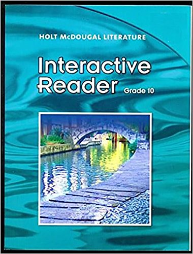 Imagen de archivo de Holt McDougal Literature: Interactive Reader Grade 10 a la venta por HPB-Red