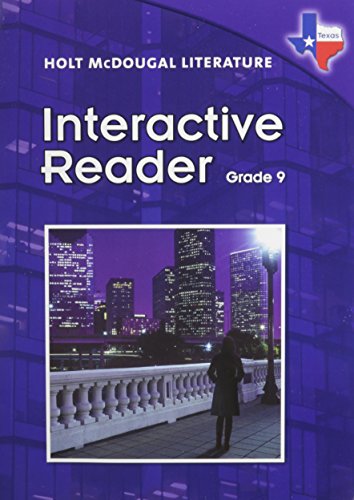 9780547271576: Literature, Interactive Reader Grade 9: Holt Mcdougal Literature Texas