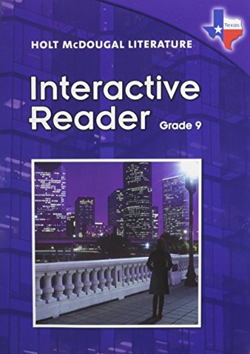 Holt McDougal Literature: Interactive Reader Grade 9 (9780547271576) by HOLT MCDOUGAL