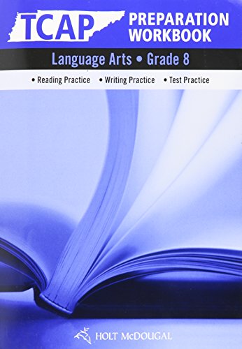 9780547273136: Elements of Language: Tcap Prep Workbook Grade 8: Holt Elements of Language Tennessee (Eolang 2009)