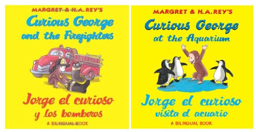 Stock image for Curious George and the Firefighters / Jorge El Curioso Y Los Bomberos (English and Spanish Edition) for sale by Orion Tech