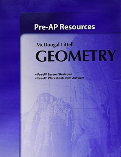 Stock image for Holt McDougal Larson Geometry: Pre-AP Resources for sale by ShowMe D Books