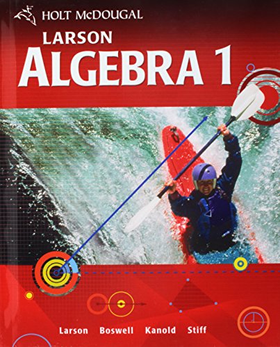 Stock image for Holt McDougal Larson Algebra 1: Student Edition 2011 for sale by Allied Book Company Inc.