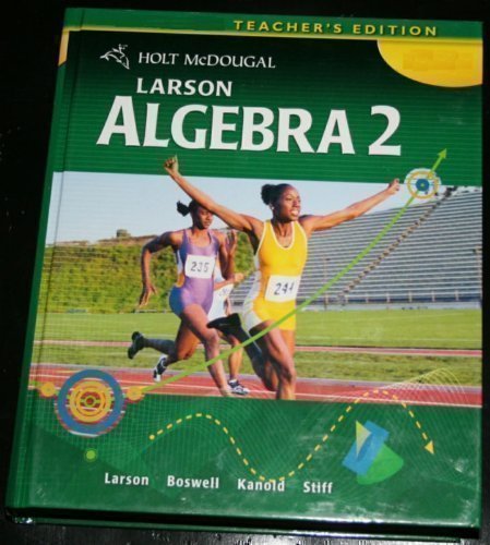 9780547315416: Larson Algebra 2: Teacher Edition