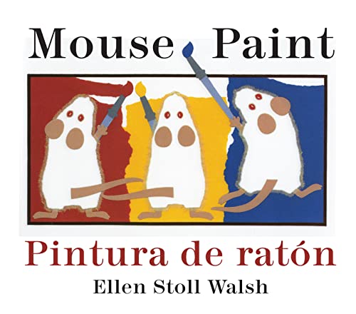 Beispielbild fr Pintura de raton/Mouse Paint Bilingual Boardbook (Spanish and English Edition) zum Verkauf von SecondSale