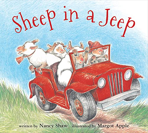 9780547338057: Sheep in a Jeep Board Book