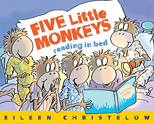 Imagen de archivo de Five Little Monkeys Reading in Bed (A Five Little Monkeys Story) a la venta por Gulf Coast Books