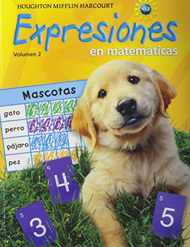 Math Expression, Grade K Student Activity Book: Houghton Mifflin Harcourt Math Expression Spanish: 2 (Expresiones en matemÃ¡ticas) (Spanish Edition) (9780547389028) by HOUGHTON MIFFLIN HARCOURT