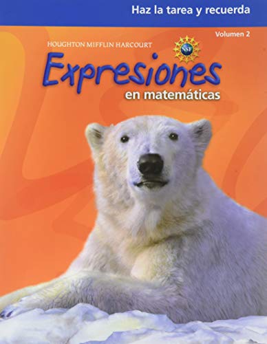 Stock image for Math Expressions Spanish: Homework & Remembering Workbook, Volume 2 Grade 4 (Spanish Edition) for sale by Allied Book Company Inc.