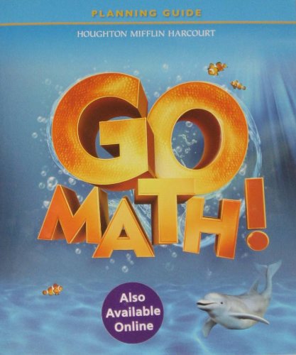 Go Math Grade K Planning Guide 0547392036 by Houghton Mifflin