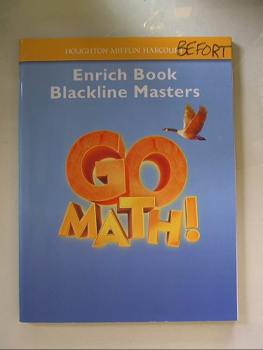 9780547392349: Go Math! Enrichment Book, Blackline Masters Grade 4 Isbn 9780547392349