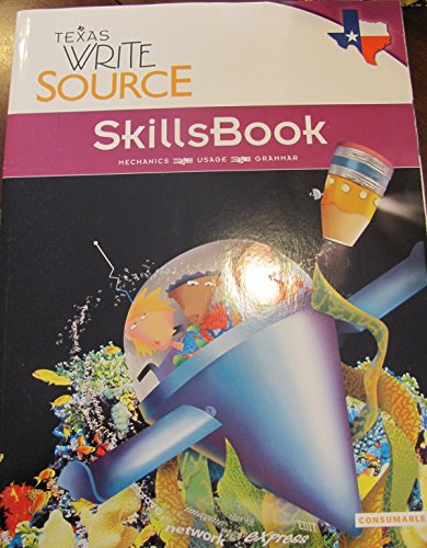 Beispielbild fr Great Source Write Source Texas : Skillsbook Student Edition Grade 7 zum Verkauf von Better World Books