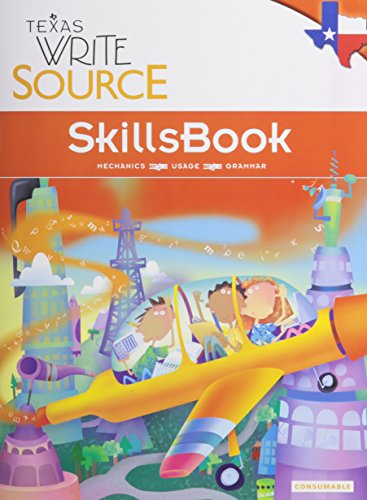 Beispielbild fr Great Source Write Source Texas : Skillsbook Student Edition Grade 3 zum Verkauf von Better World Books