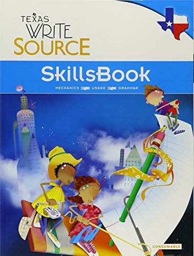 Beispielbild fr Great Source Write Source Texas : Skillsbook Student Edition Grade 5 zum Verkauf von Better World Books