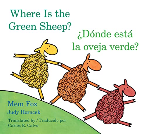 9780547396941: Where Is the Green Sheep?/Donde Esta La Oveja Verde? Board Book: Bilingual English-Spanish