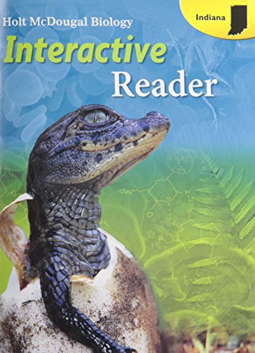 Imagen de archivo de Holt McDougal Biology Indiana: Interactive Reader a la venta por Allied Book Company Inc.