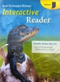 Imagen de archivo de Holt McDougal Biology Indiana: Interactive Reader Answer Key Grades 9-12 a la venta por Allied Book Company Inc.