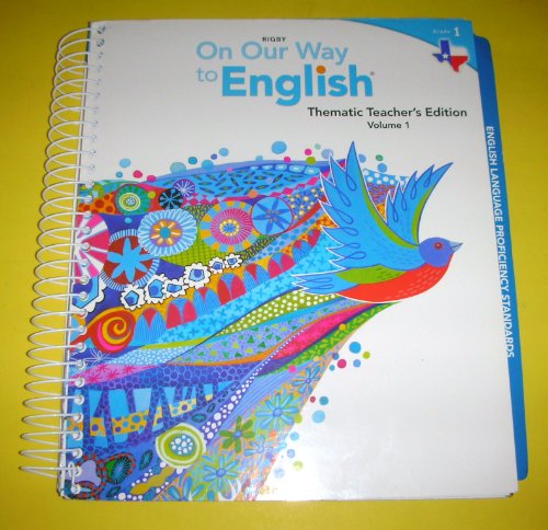 Stock image for Rigby On Our Way To English Thematic Teacher's Edition Volume 1 (Grade 1) ; 9780547430812 ; 0547430817 for sale by APlus Textbooks