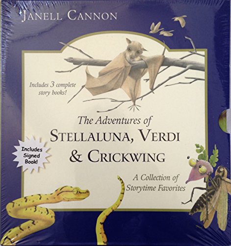 Beispielbild fr The Adventures of Stellaluna, Verdi & Crickwing ~ A Collection of Storytime Favorites (Set) zum Verkauf von SecondSale