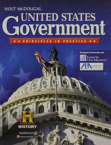 Stock image for United States Government: Principles in Practice for sale by Books of the Smoky Mountains