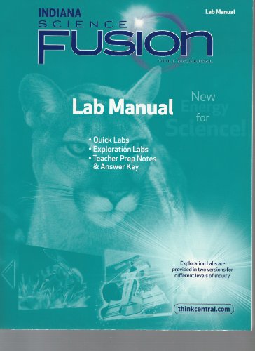 Stock image for Indiana Science Fusion, Lab Manual, Grade 7 for sale by Nationwide_Text