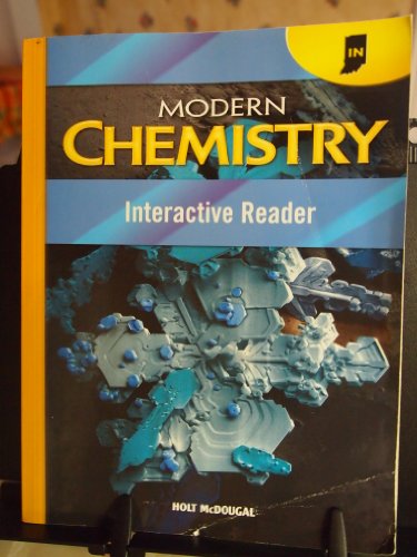 9780547451824: Holt McDougal Modern Chemistry: Interactive Reader: Holt Mcdougal Modern Chemistry Indiana (Hmd Modern Chemistry 2011)