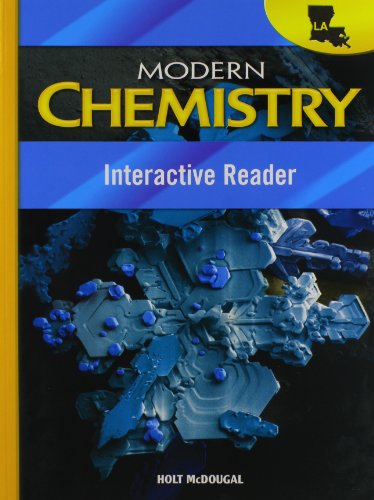 Holt McDougal Modern Chemistry: Interactive Reader (9780547463988) by HOLT MCDOUGAL