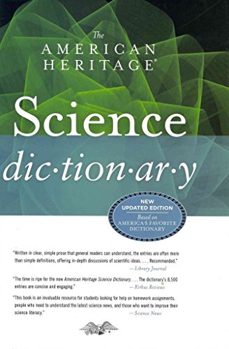 Beispielbild fr The American Heritage Science Dictionary zum Verkauf von Better World Books