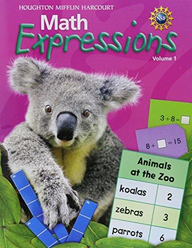 9780547473727: Math Expressions, Grade 1 Student Activity Book Consumable: Houghton Mifflin Harcourt Math Expressions (Math Expressions 2009 - 2012)