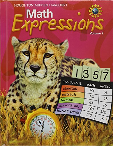 9780547473871: Harcourt Math Expressions: Student Activity Book Hard Cover Grade 5 2011 (2)