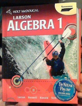 Beispielbild fr McDougal Littell High School Math Tennessee : Student Edition Algebra 1 2012 zum Verkauf von Better World Books