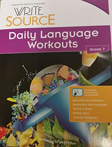 Stock image for Write Source Daily Language Workouts Grade 7 for sale by BooksRun